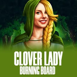 Clover Lady Burning Board image
