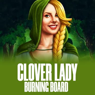 Clover Lady Burning Board image