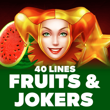 Fruits & Jokers: 40 lines image