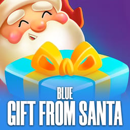 Gift From Santa Blue image