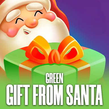 Gift From Santa Green image