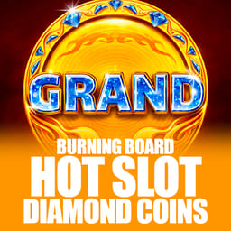 Hot Slot Diamond Coins Burning Board image