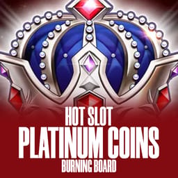 Hot Slot: Platinum Coins Burning Board image