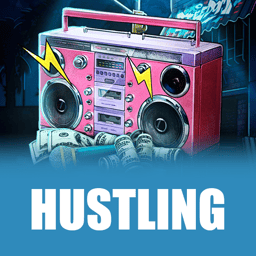 Hustling image