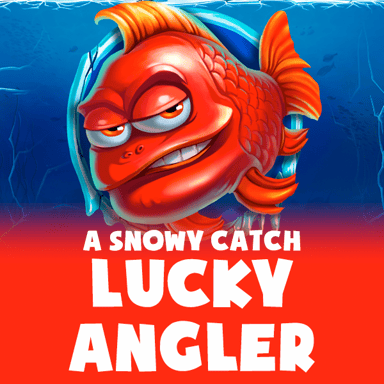 Lucky Angler: A Snowy Catch image