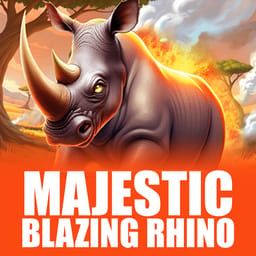 Majestic Blazing Rhino image