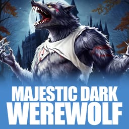 Majestic Dark Werewolf image