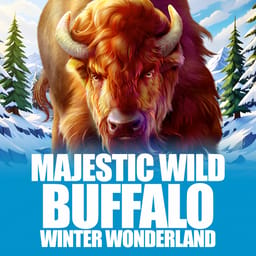 Majestic Wild Buffalo - Winter Wonderland image