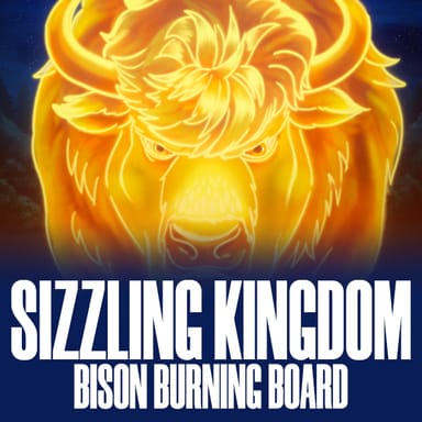 Sizzling Kingdom: Bison Burning Board image