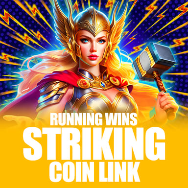 Striking Coin Link: Running Wins image