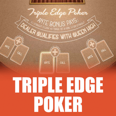Triple Edge Poker (Three Card Poker) image