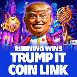 Trump It Coin Link: Running Wins image