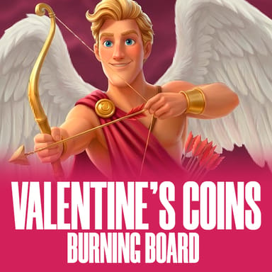 Valentine's Coins Burning Board image