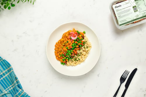 Organic Butter Chickpeas, Peas & Carrots
