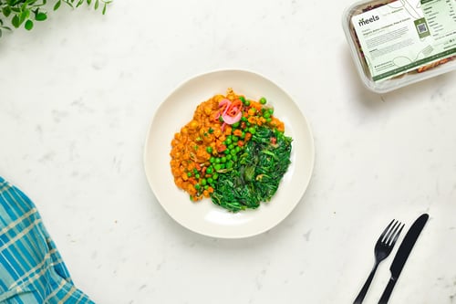 Organic Butter Chickpeas, Peas & Carrots