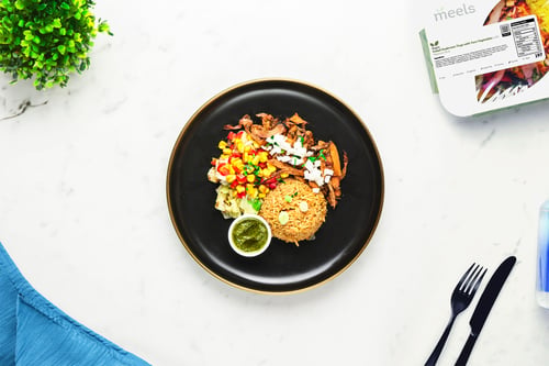Pulled Mushroom Tinga & Taco Vegetables
