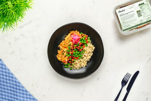 Chicken Tikka Masala, Peas & Carrots