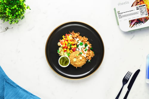 Pulled Chicken Tinga & Taco Vegetables
