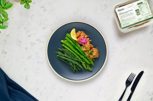 Chalet Pulled Chicken & Green Beans