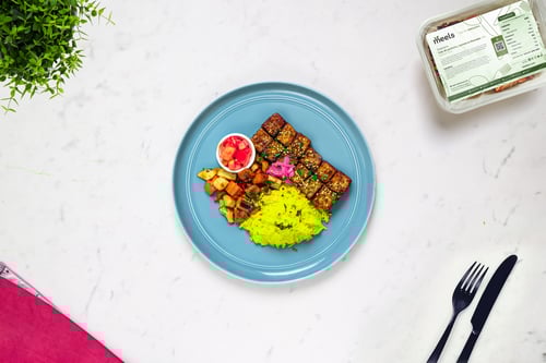 Tofu Bruschetta, Carrots & Parsnips