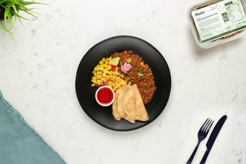 Turkey Taco Bowl & Fiesta Corn Salad