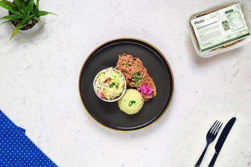 Mesquite BBQ Pulled Brisket & Slaw