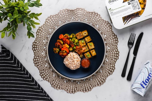 Korean Roasted Tofu & Veggie Medley