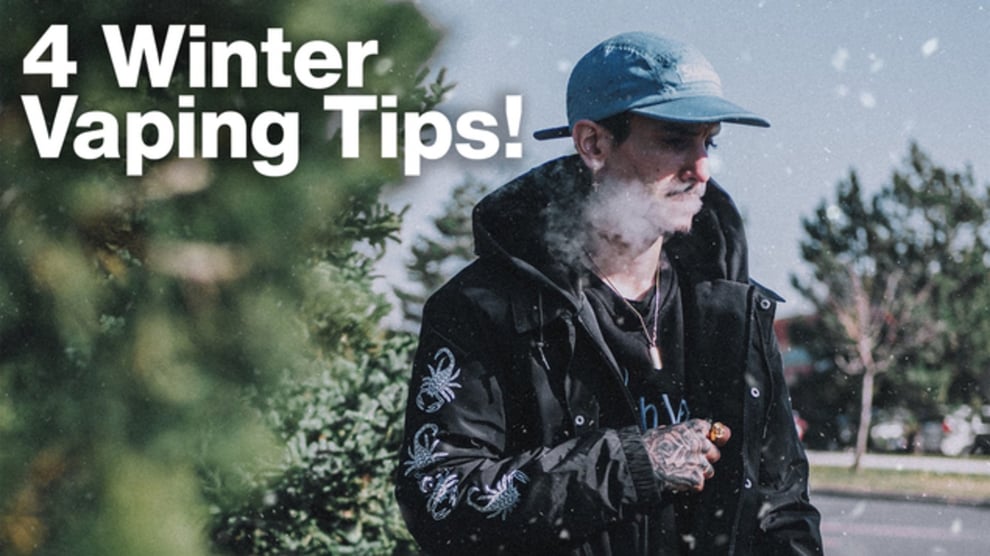 4 Winter Vaping Tips You NEED to Know!