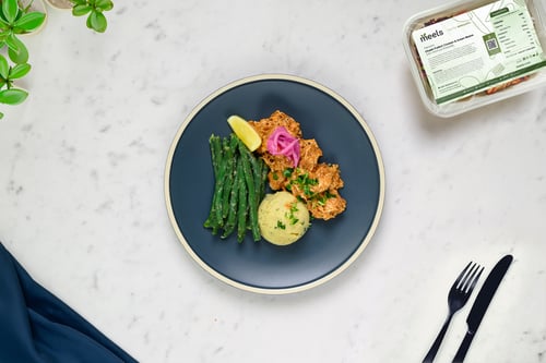 Chalet Pulled Chicken & Green Beans