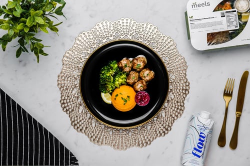 Swedish Meatballs & Roasted Broccoli