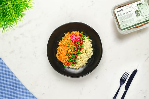 Chicken Tikka Masala, Peas & Carrots