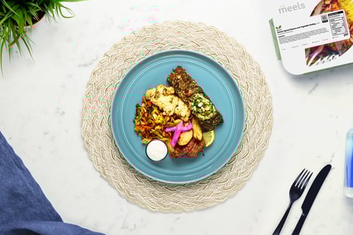 Zaatar Spiced Salmon & Veggie Mix