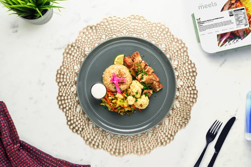 Mediterranean Chicken & Middle Eastern Vegetables