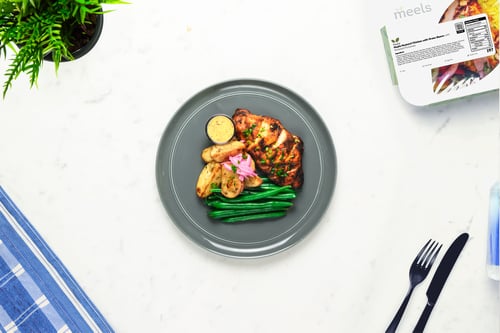 Maple Mustard Chicken & Green Beans