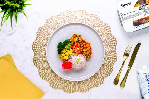 Korean BBQ Beef and Vegetable Medley