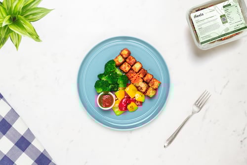 Glazed Pineapple Tofu & Peppers