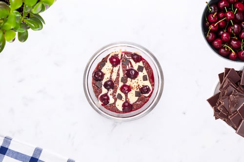 Cherry Pie Chia Pudding