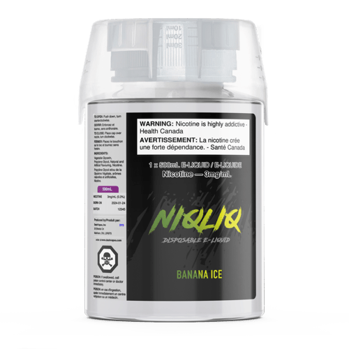 Banana Ice - niQbar Labs | DashVapes