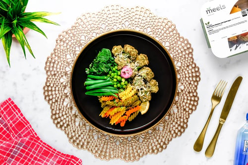 Basil Pesto Chicken and Green Medley