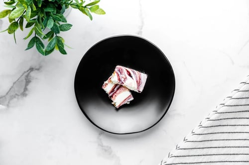 Blueberry Swirl Cheesecake