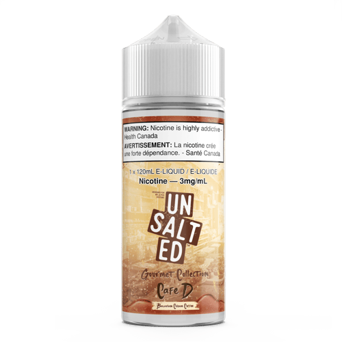 Cafe D - Unsalted Gourmet Collection | DashVapes