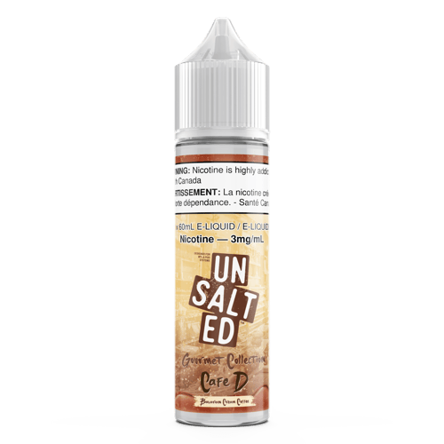 Cafe D - Unsalted Gourmet Collection | DashVapes