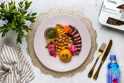 Grass-Fed Chimichurri Steak & Mixed Vegetables