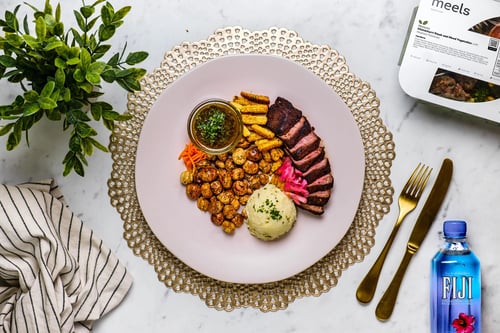 Grass-Fed Chimichurri Steak & Mixed Vegetables