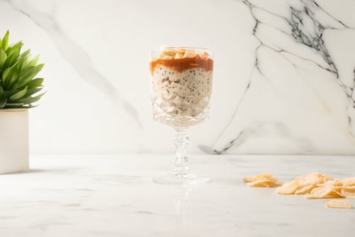 Coconut Cream Pie Overnight Oats