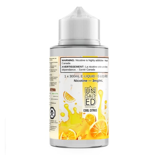 Cool Citrus - Unsalted | DashVapes