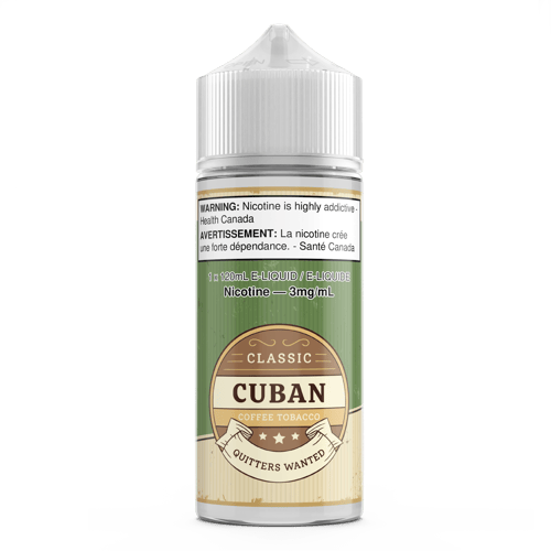 Cuban - Quitters Wanted | DashVapes
