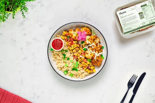 Crispy Cauliflower Burrito Bowl
