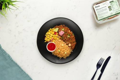 Turkey Taco Bowl & Fiesta Corn Salad