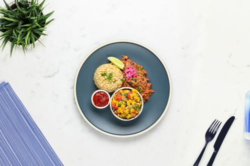 Grass-Fed Brisket Barbacoa & Fiesta Corn Salad